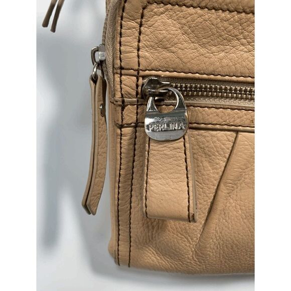 Perlina New York Leather Crossbody Purse - Picture 3 of 11